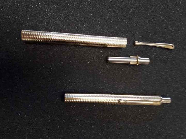 Stylo de luxe guilloché Domont