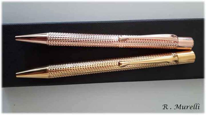 Stylos guillochés réalisés en atelier Domont