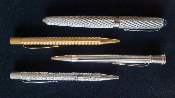 Stylos haut de gamme guillochés Domont